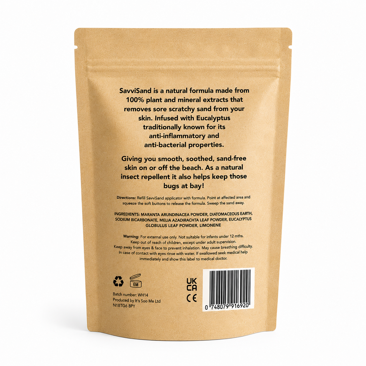 Savvi Sand Refills – Gentle, Mess-Free Sand Removal Powder