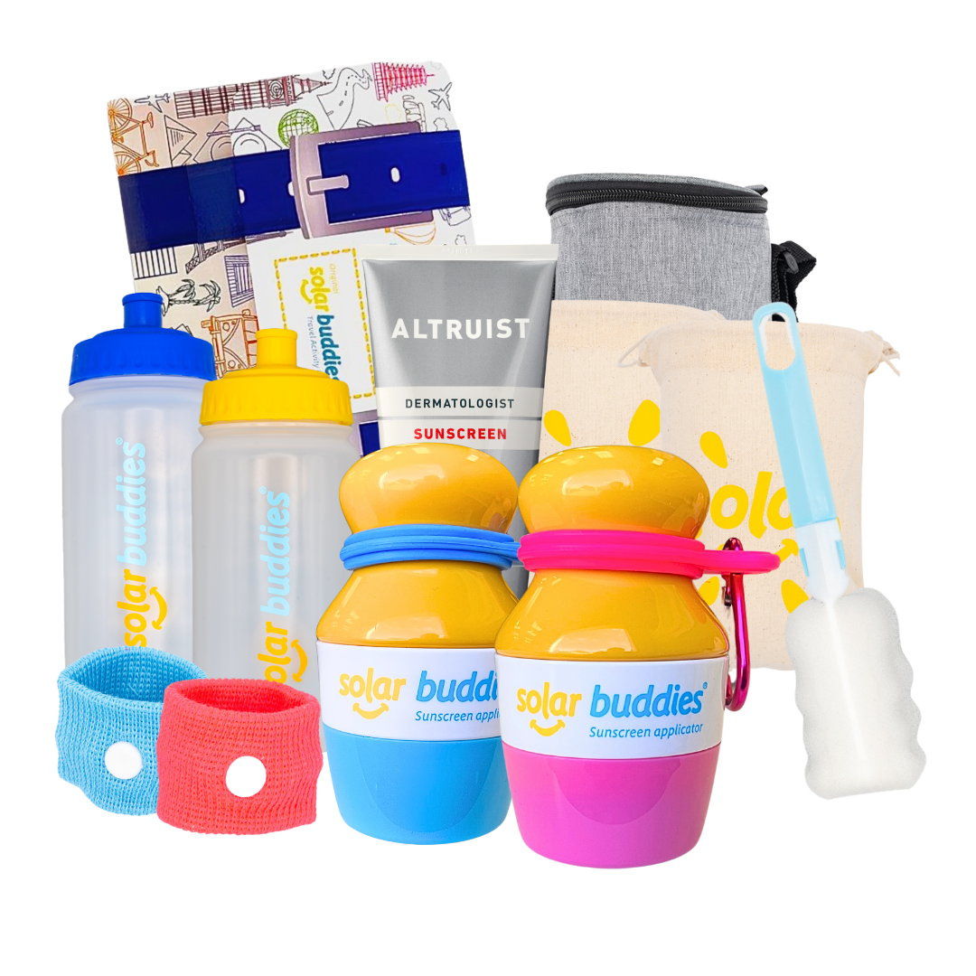 Solar Buddies Duo Holiday Bundle – Family Travel Sun Safety Kit