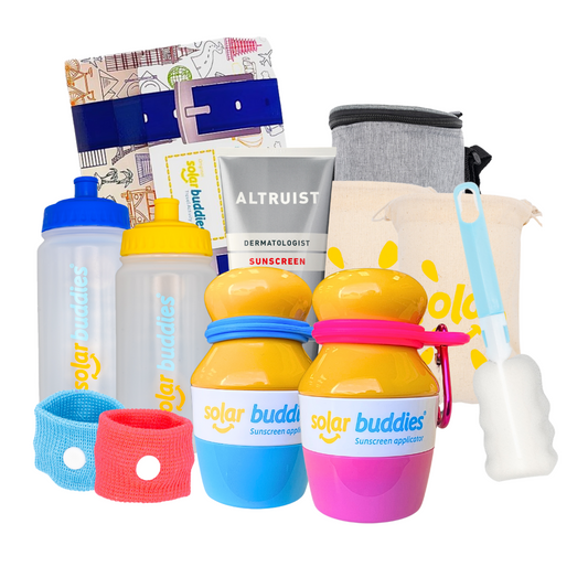 Solar Buddies Duo Holiday Bundle – Family Travel Sun Safety Kit