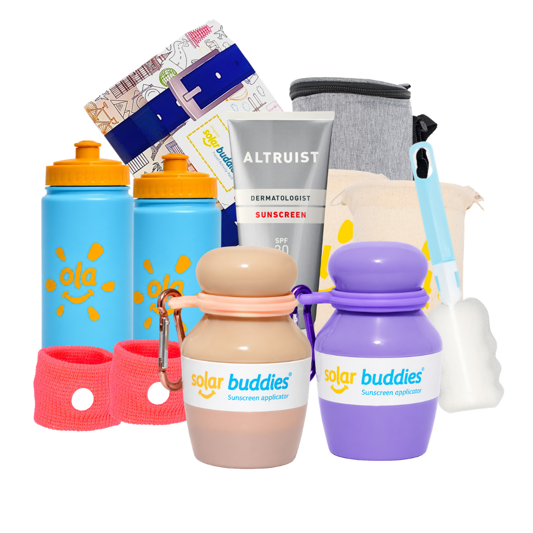 Solar Buddies Duo Holiday Bundle – Family Travel Sun Safety Kit