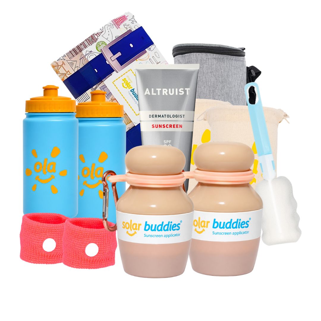 Solar Buddies Duo Holiday Bundle – Family Travel Sun Safety Kit