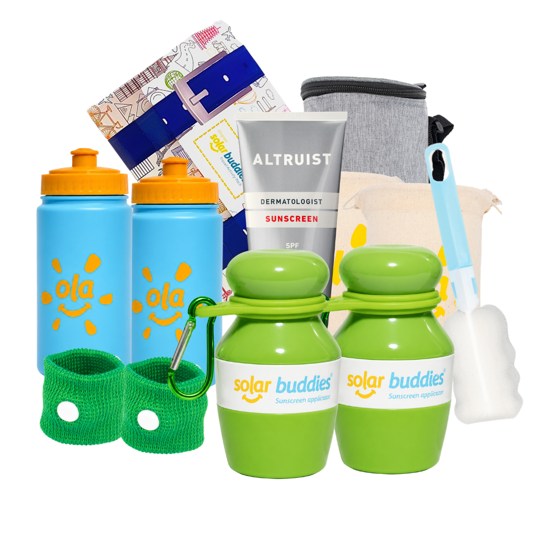 Solar Buddies Duo Holiday Bundle – Family Travel Sun Safety Kit