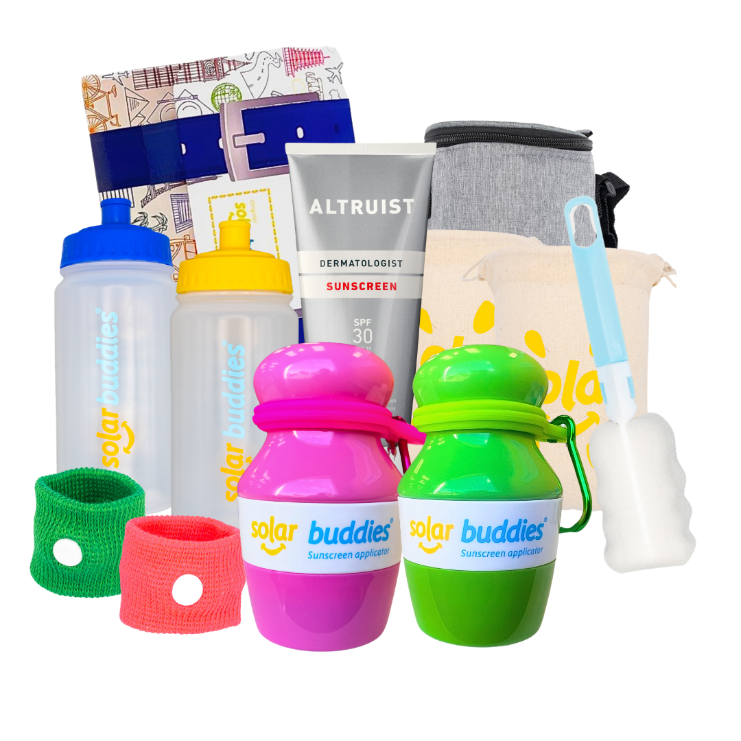 Solar Buddies Duo Holiday Bundle – Family Travel Sun Safety Kit