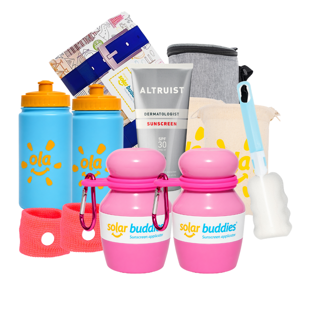 Solar Buddies Duo Holiday Bundle – Family Travel Sun Safety Kit