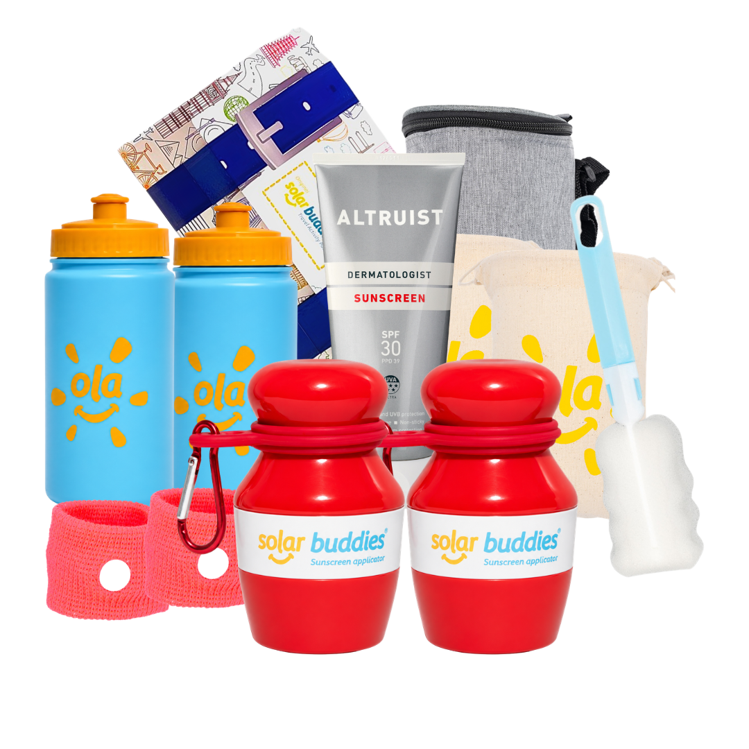 Solar Buddies Duo Holiday Bundle – Family Travel Sun Safety Kit