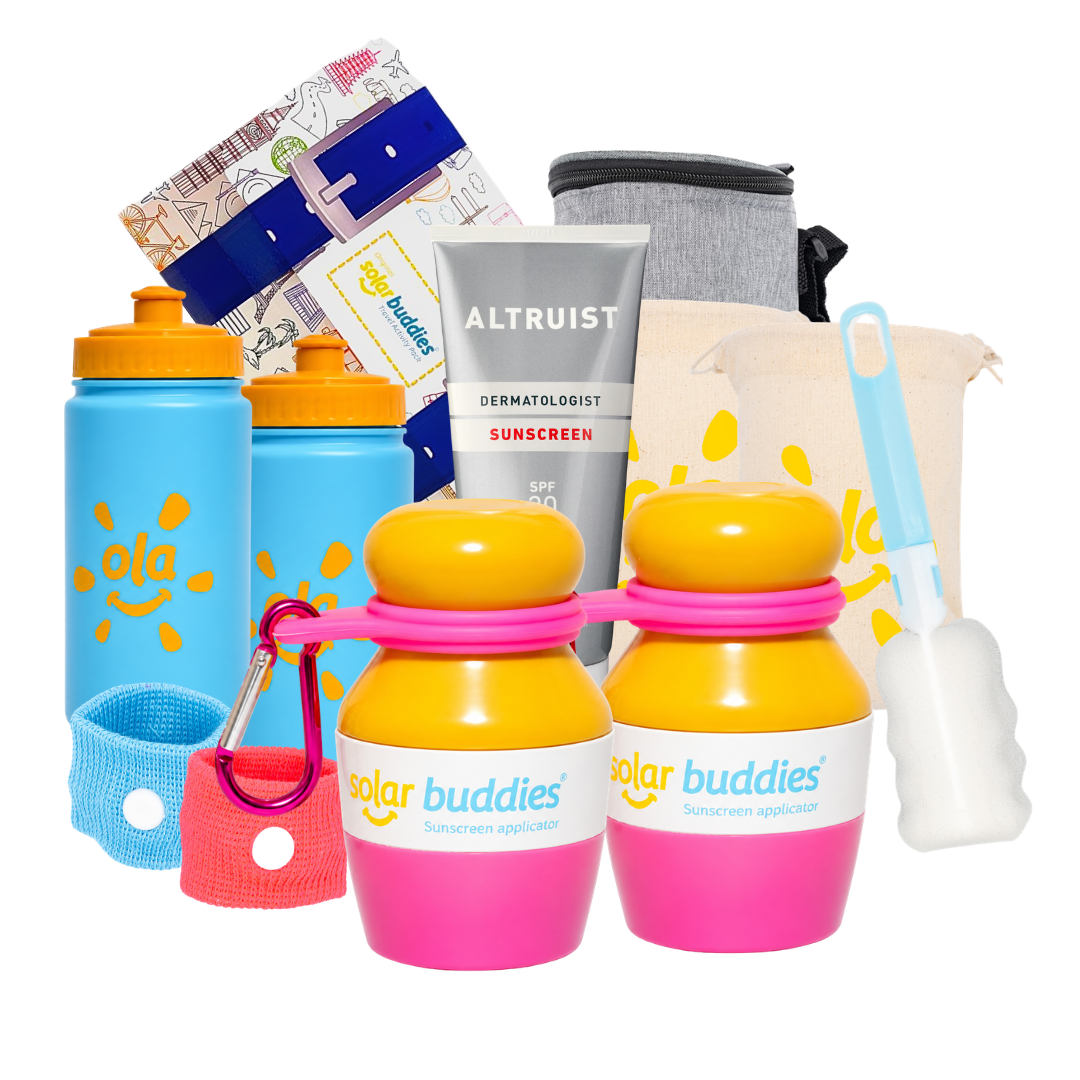 Solar Buddies Duo Holiday Bundle – Family Travel Sun Safety Kit