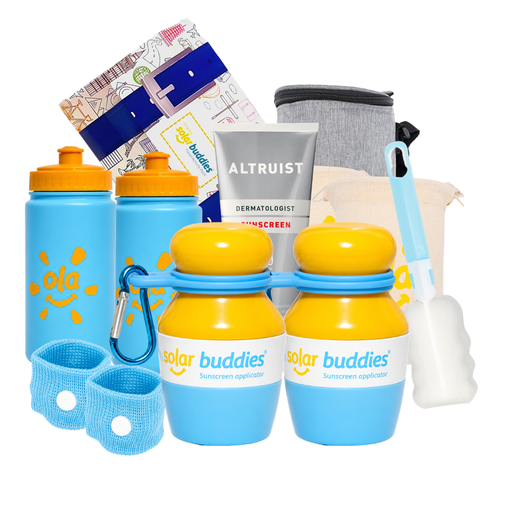 Solar Buddies Duo Holiday Bundle – Family Travel Sun Safety Kit