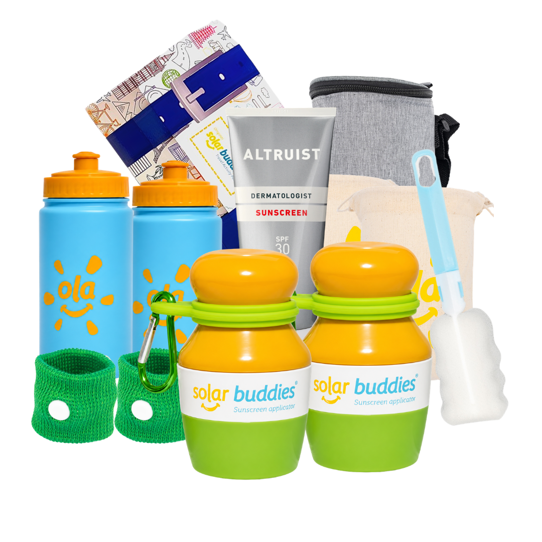 Solar Buddies Duo Holiday Bundle – Family Travel Sun Safety Kit