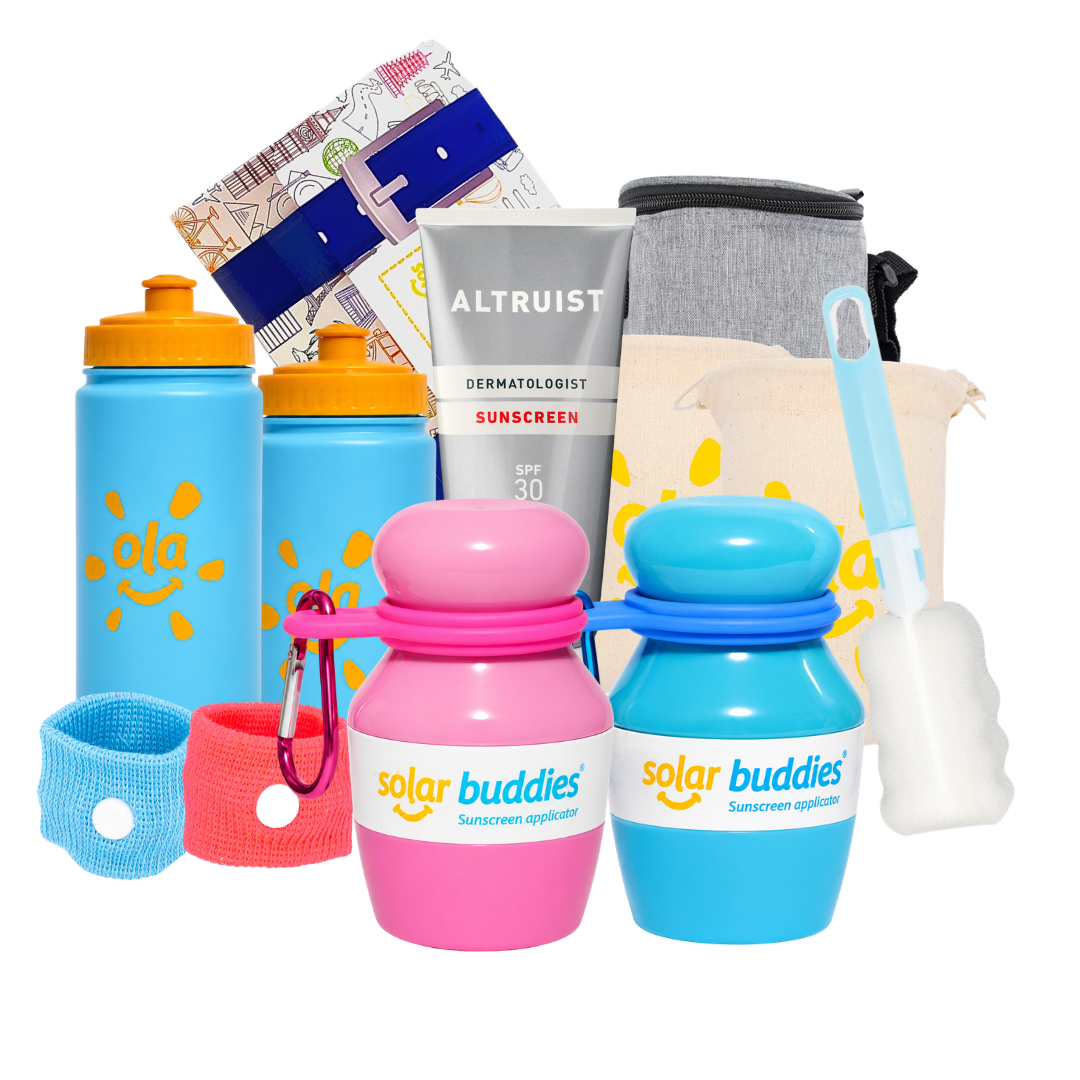 Solar Buddies Duo Holiday Bundle – Family Travel Sun Safety Kit