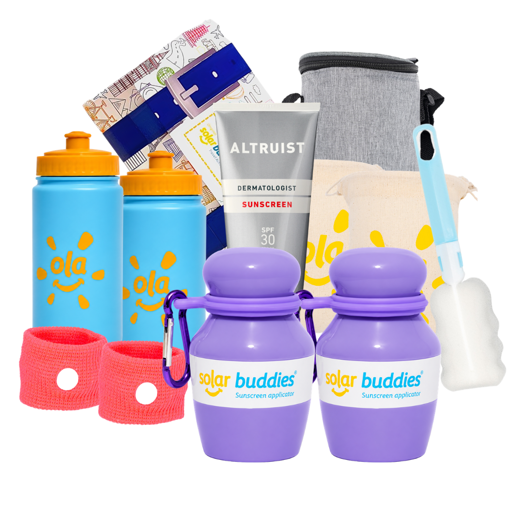 Solar Buddies Duo Holiday Bundle – Family Travel Sun Safety Kit