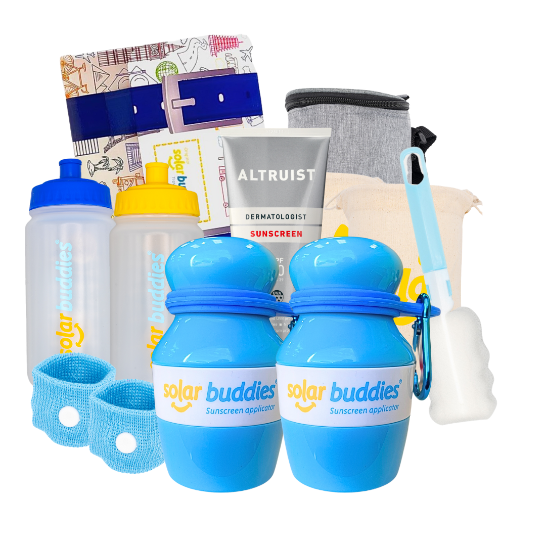Solar Buddies Duo Holiday Bundle – Family Travel Sun Safety Kit