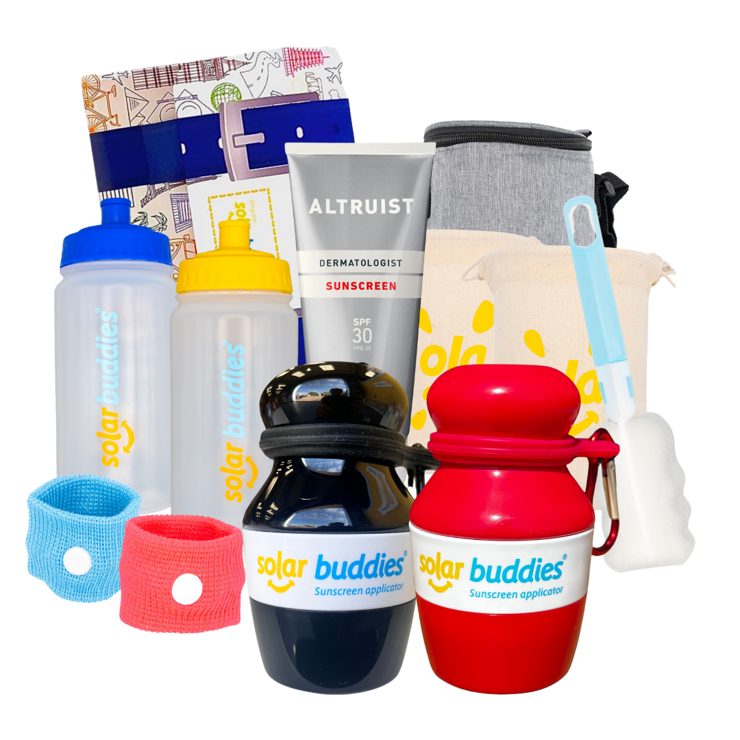 Solar Buddies Duo Holiday Bundle – Family Travel Sun Safety Kit