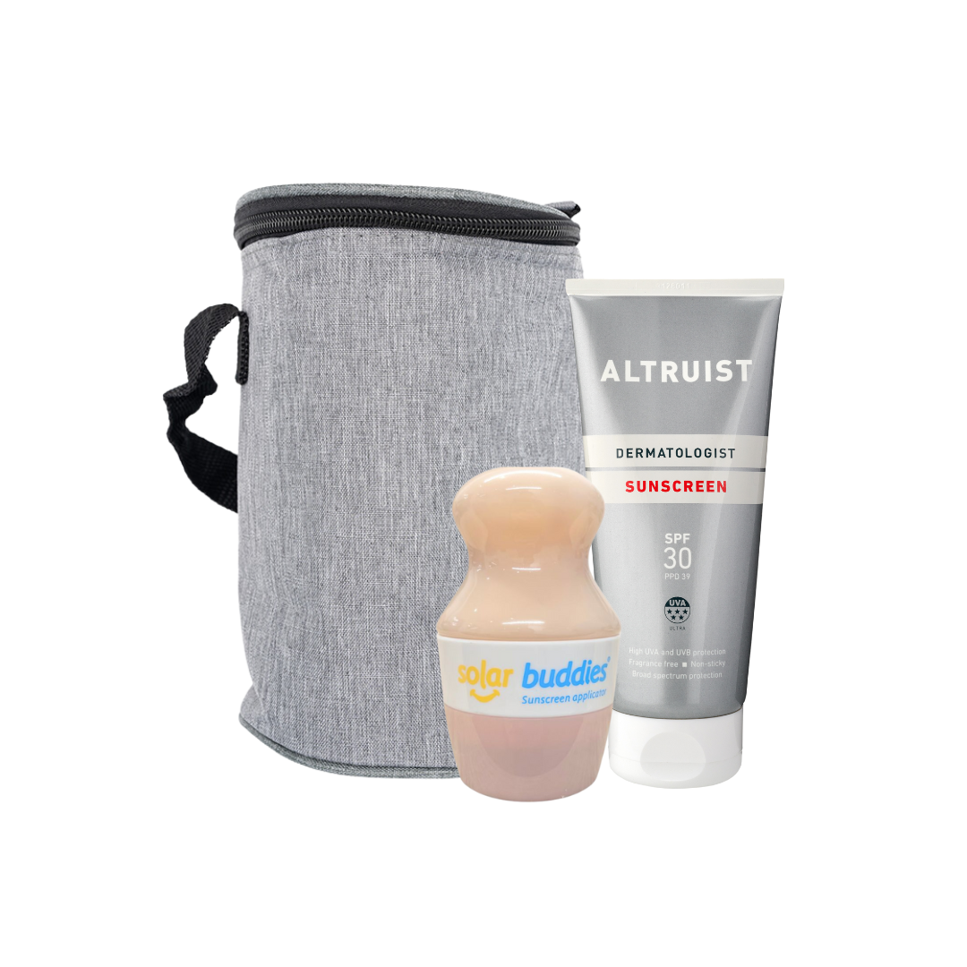 Large Cool Bag Bundle – Insulated Family Bag with Sunscreen Applicator & Altruist Suncream